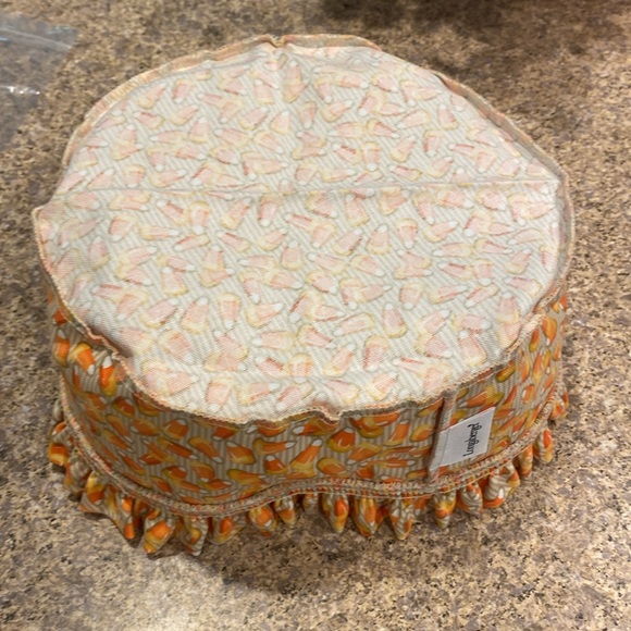 NIP Longaberger Candy Corn Darning Liner 2553477 Halloween Orange - Picture 14 of 16